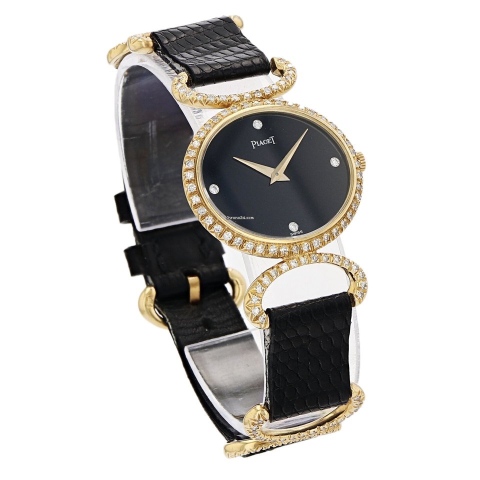 Piaget Womens watch Quartz Yellow gold NUMBER 9802DB Replica 7