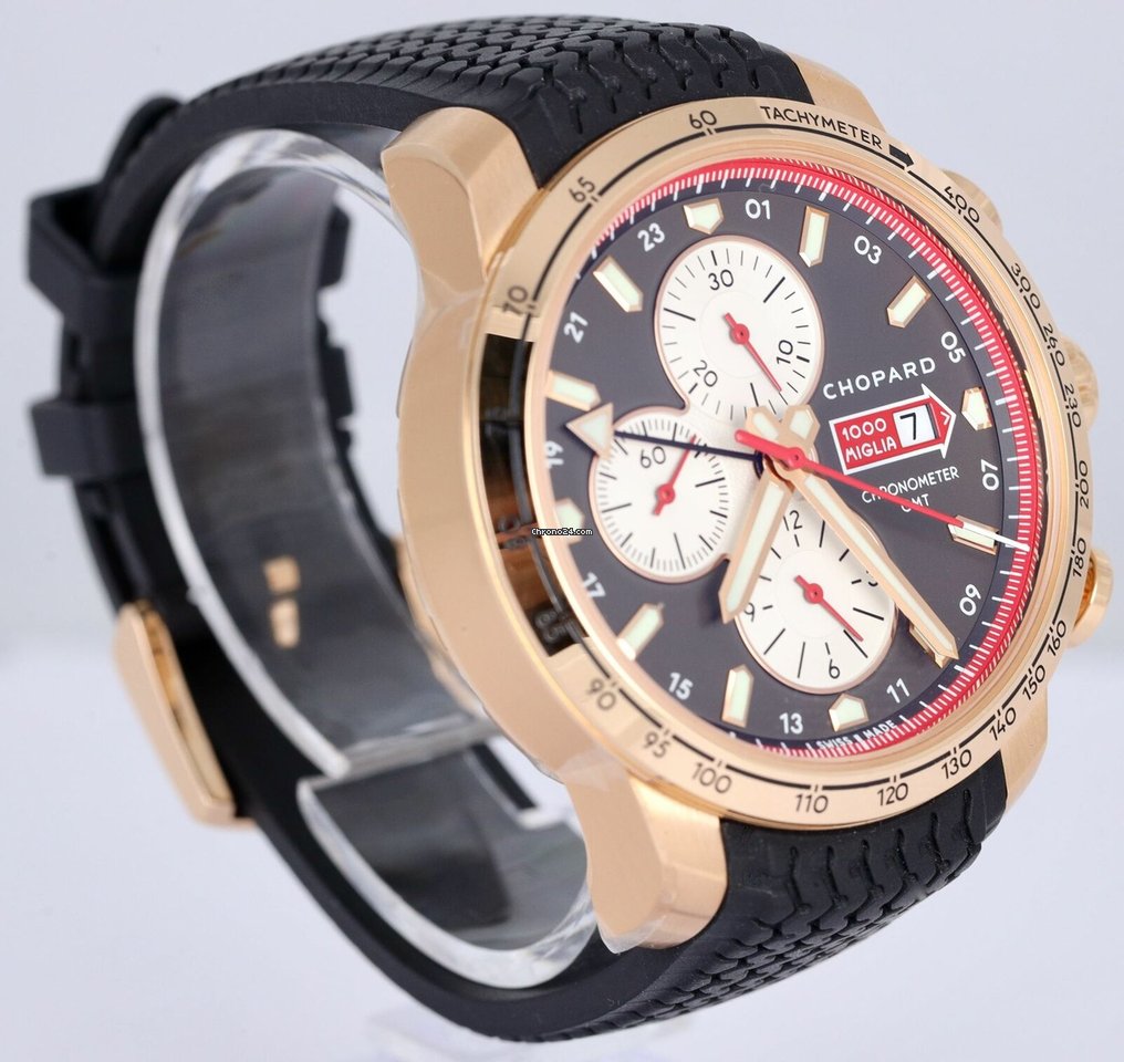 Chopard Mille Miglia Mens watch Unisex Automatic Rose gold 161292-5001 Replica 7
