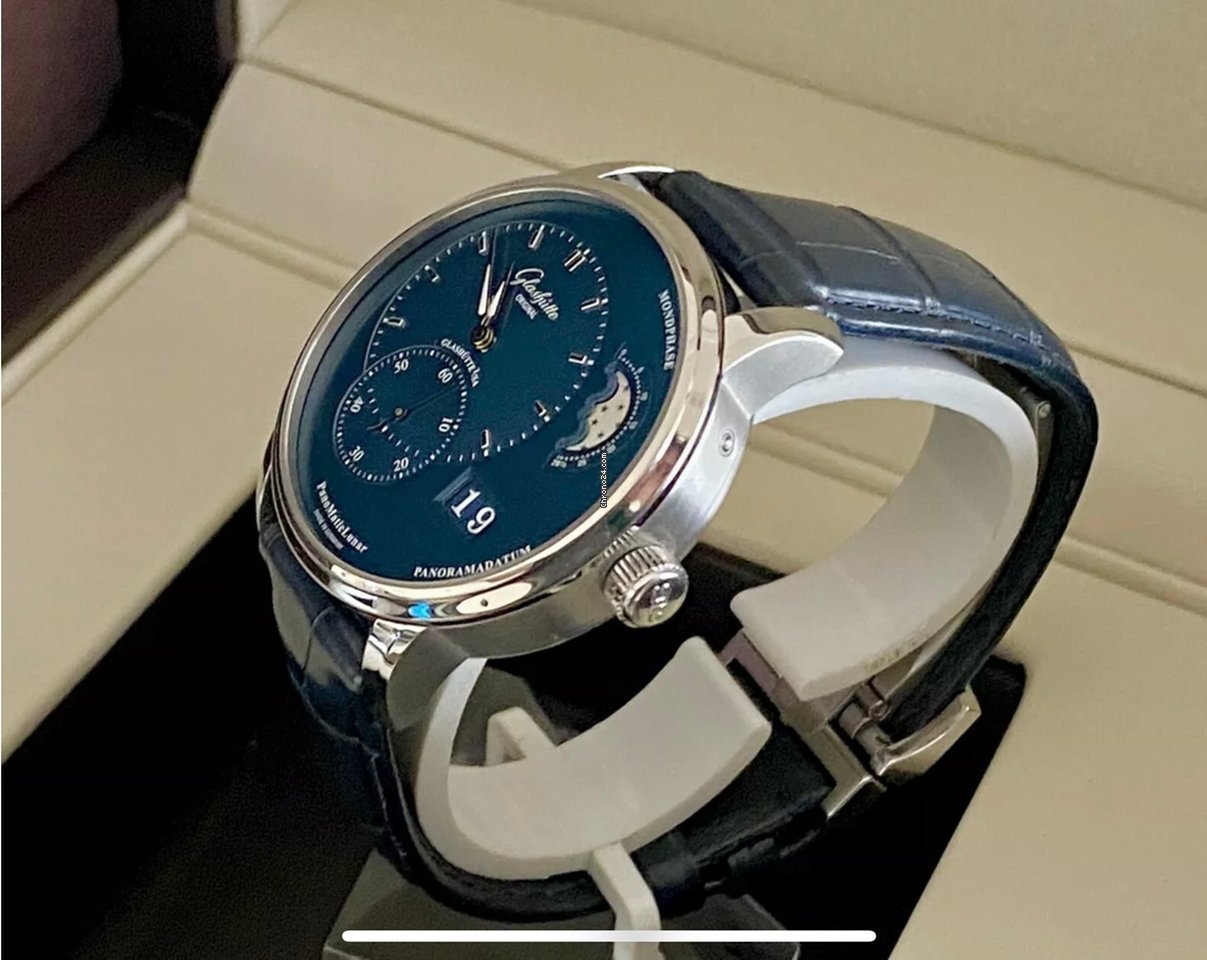 Glashutte Original PanoMaticLunar Mens watch Unisex Automatic Steel 1-90-02-46-32-30 Replica 7
