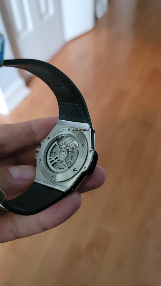 IMG_9081 Hublot Big Bang Mens watch Unisex Automatic Steel 465.SE.9010.RW.1604 Replica 7