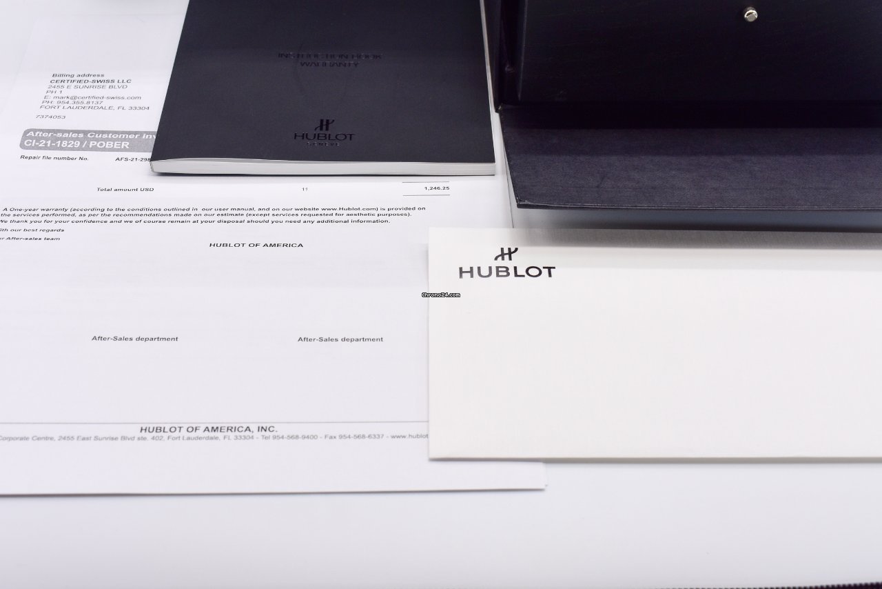 Hublot Big Bang 41 mm Mens watch Unisex Automatic Ceramic 341.CH.230.RW Replica 7