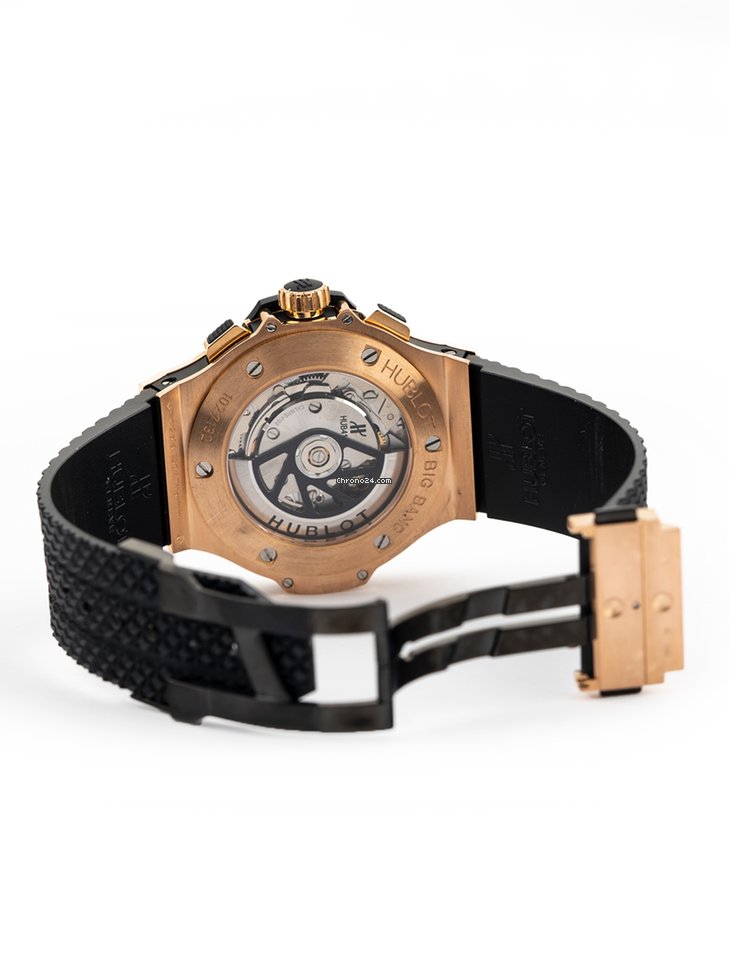 IMG_9081 Hublot Big Bang 44 mm Mens watch Unisex Automatic Rose gold 301.PX.130.RX Replica 7