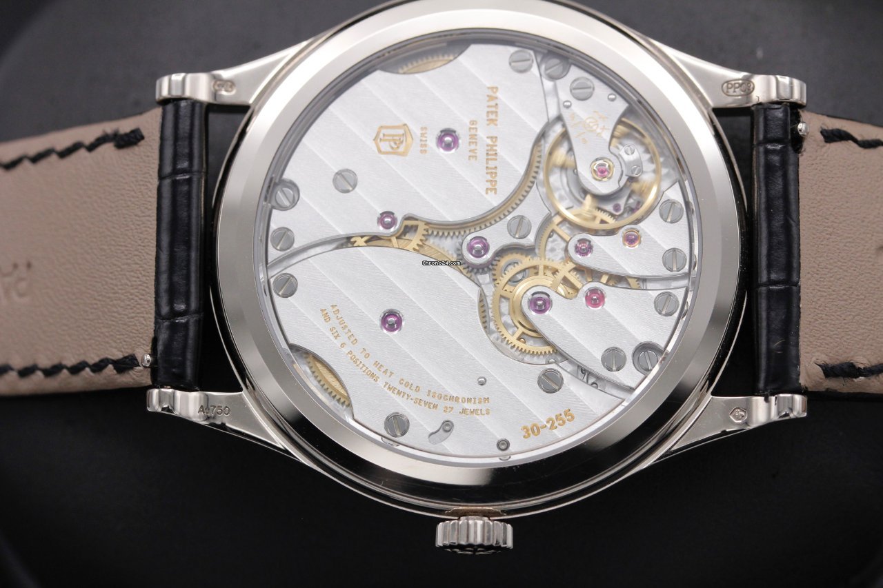 IMG_9081 Patek Philippe Calatrava White gold 6119G Replica 7