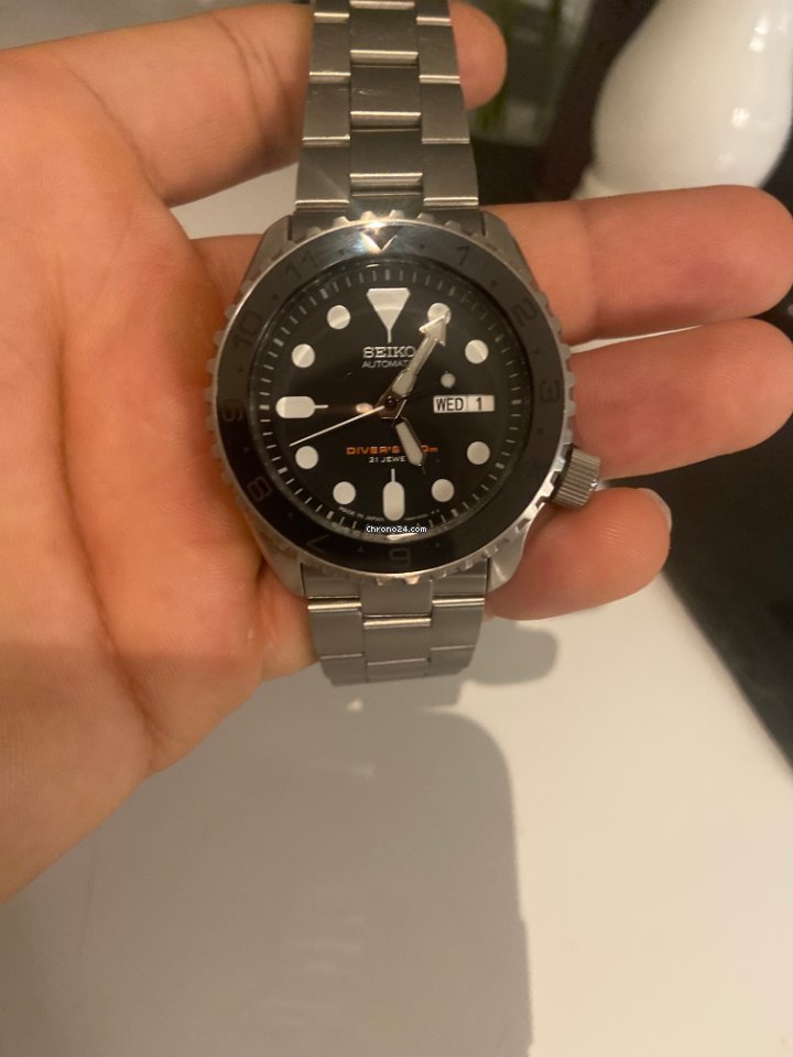 Seiko Mens watch Unisex Automatic Steel SKX007J1 Replica 7