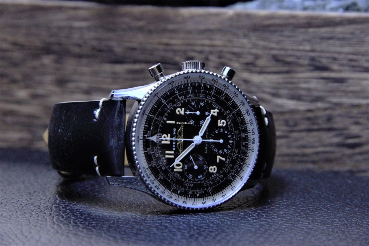 IMG_9081 Breitling Navitimer Mens watch Unisex Manual winding Steel AB0910371B1X1 Replica 7