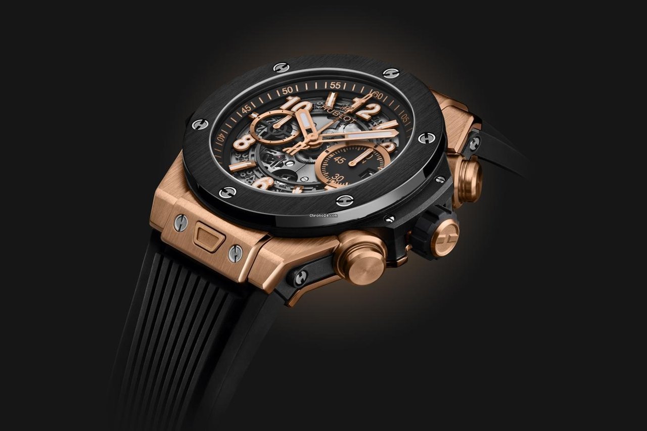 IMG_9081 Hublot Big Bang Unico Mens watch Unisex Automatic Rose gold 421.OM.1180.RX Replica 7