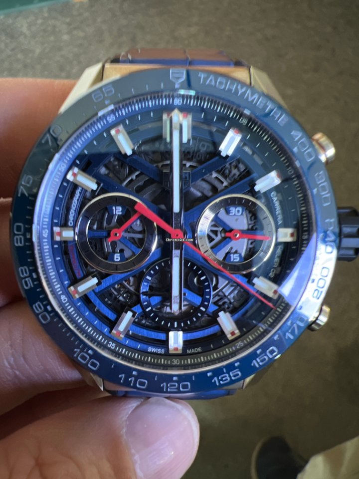 IMG_9081 TAG Heuer Carrera Mens watch Unisex Automatic Steel CBG2011.FC6430 Replica 7