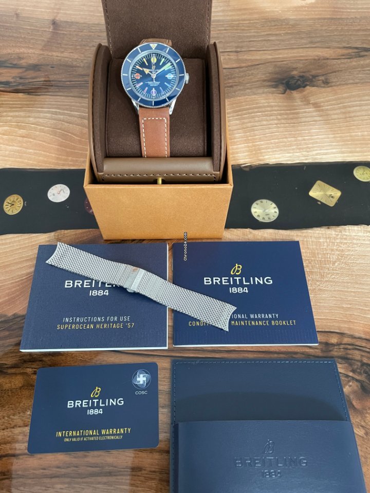 IMG_9081 Breitling Superocean Heritage Mens watch Unisex Automatic Steel A103702A1C1X2 Replica 7