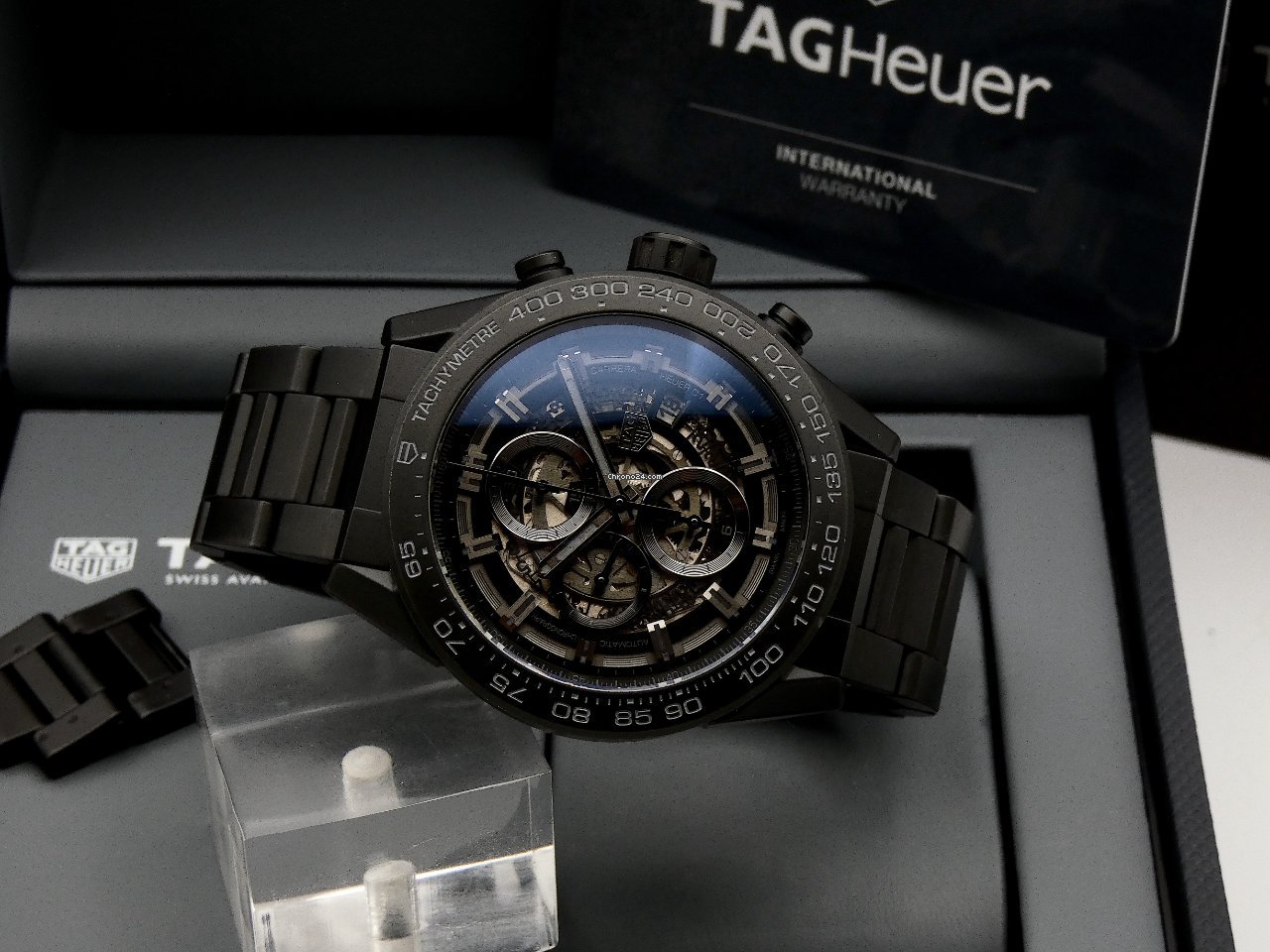 TAG Heuer Carrera Calibre HEUER 01 Mens watch Unisex Automatic Ceramic CAR2A91.BH0742 Replica 7