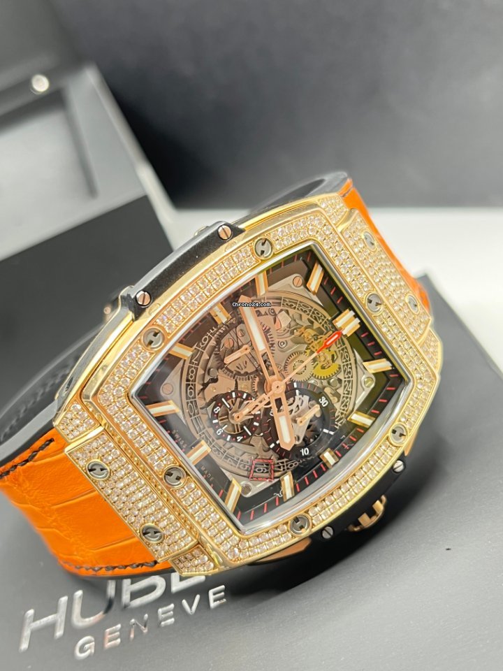 IMG_9081 Hublot Spirit of Big Bang Mens watch Unisex Automatic Rose gold 601.OX.0183.LR.1704 Replica 7