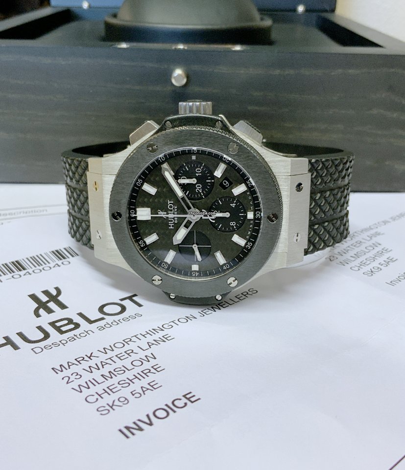 IMG_9081 Hublot Big Bang 44 mm Mens watch Unisex Automatic Steel 301.SM.1770.RX Replica 7