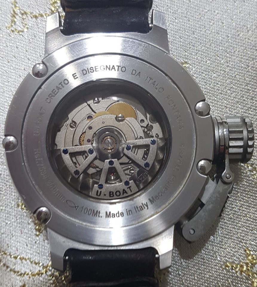 IMG_9081 U-Boat Chimera Mens watch Unisex Automatic Steel UB 7534 Replica 7