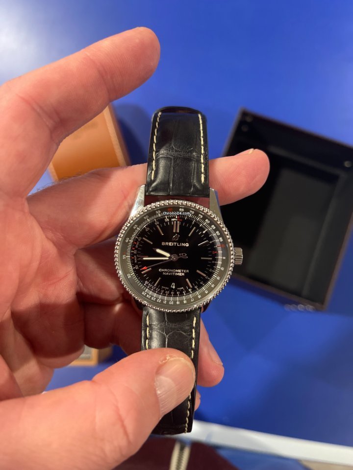 IMG_9081 Breitling Navitimer Mens watch Unisex Automatic Steel A17325241B1P1 Replica 7