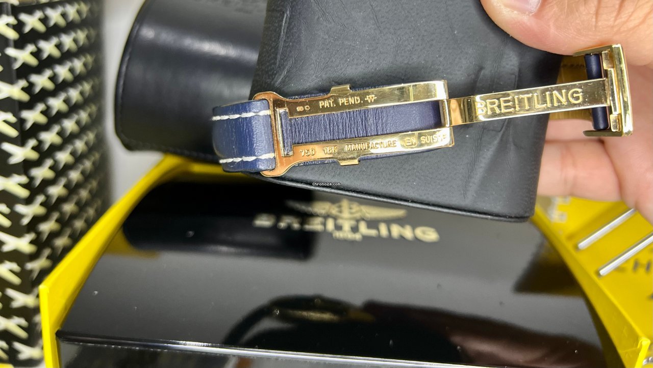 Breitling Crosswind Racing Mens watch Unisex Automatic Yellow gold K13355 Replica 7