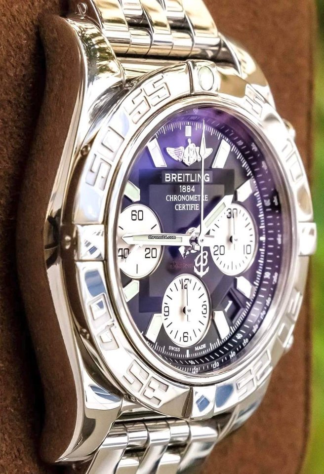 IMG_9081 Breitling Chronomat 41 Mens watch Unisex Automatic Steel AB014012 BA52 Replica 7