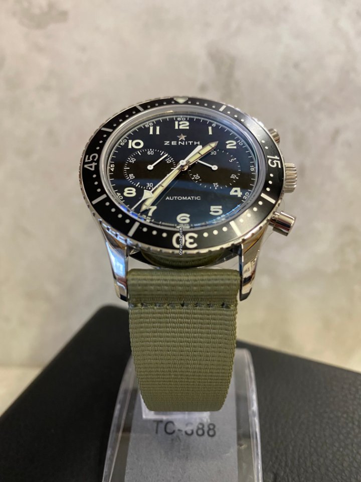 Zenith Pilot Mens watch Unisex Automatic Steel 03.2240.4069 21.C803 Replica 7