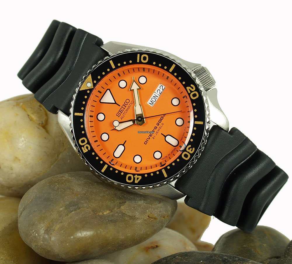 Seiko Mens watch Unisex Automatic Steel SKX011J1 Replica 7