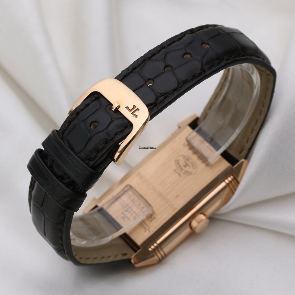 IMG_9081 Jaeger-LeCoultre Reverso Grande Taille Mens watch Unisex Manual winding Rose gold 270.2.62 Q2702521 Replica 7