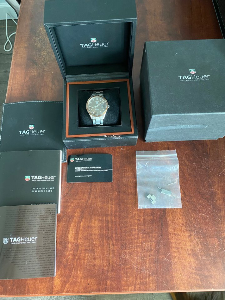 IMG_9081 TAG Heuer Carrera Calibre 5 Mens watch Unisex Automatic Steel WV211N Replica 7