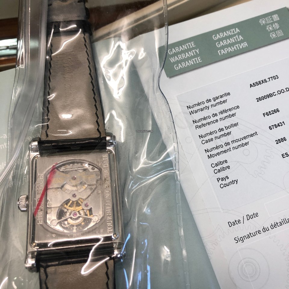 IMG_9081 Audemars Piguet Edward Piguet Mens watch Unisex Manual winding White gold 26009BC.OO.D002CR.01 Replica 7