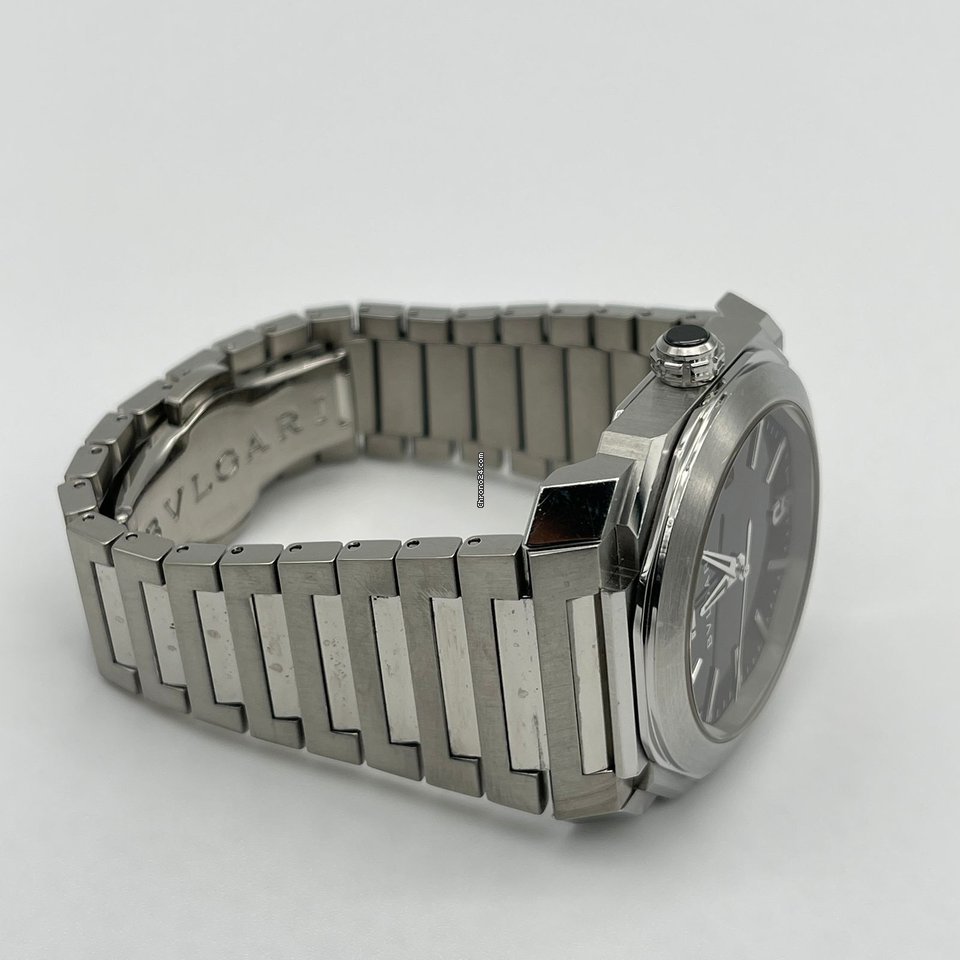 IMG_9081 Bulgari Octo Mens watch Unisex Automatic Steel BGO38BSSD Replica 7
