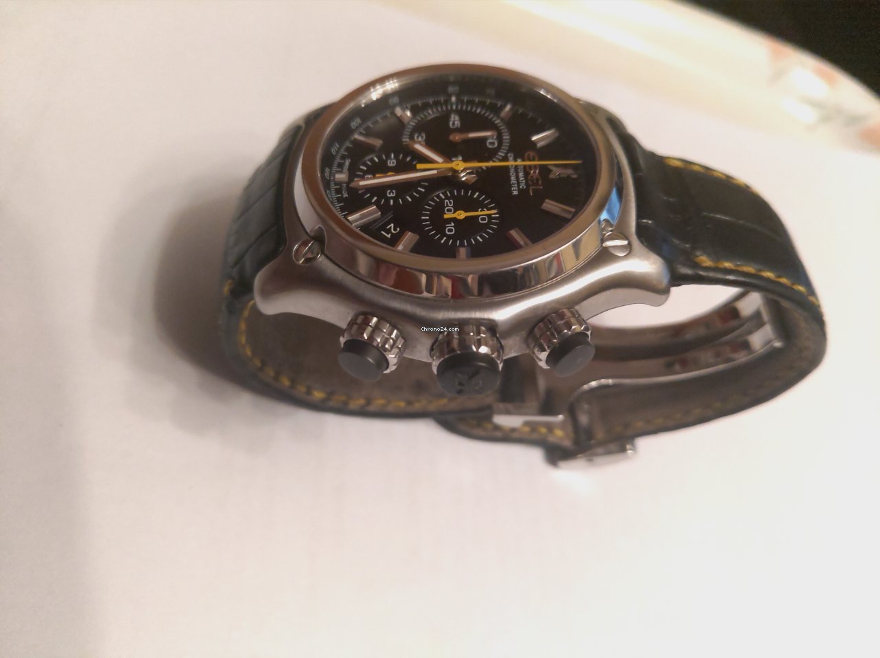 IMG_9081 Ebel 1911 BTR Mens watch Unisex Automatic Steel E9137L72 Replica 7
