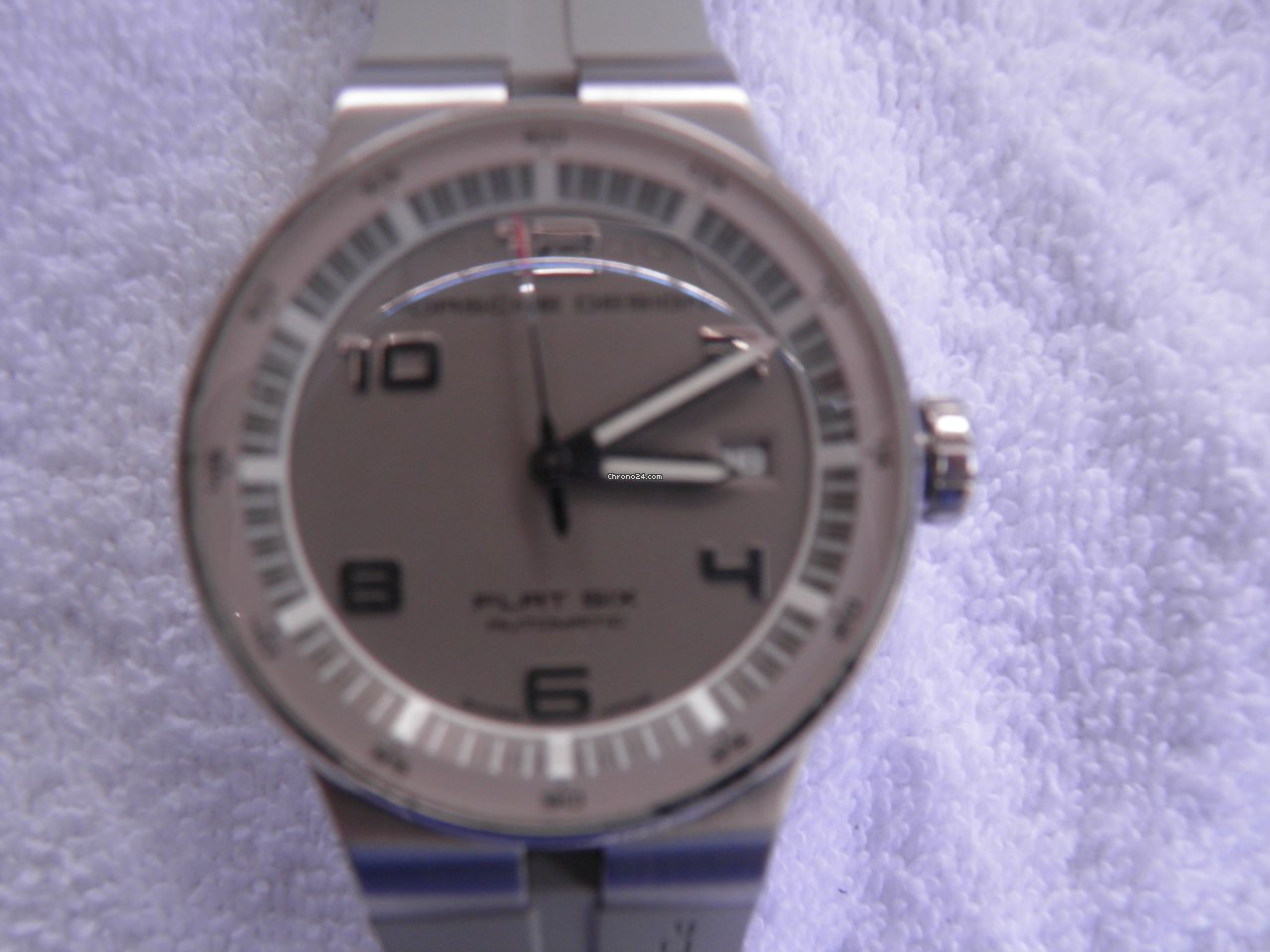 IMG_9081 Porsche Design Flat Six Mens watch Unisex Automatic Steel P6351 Replica 7
