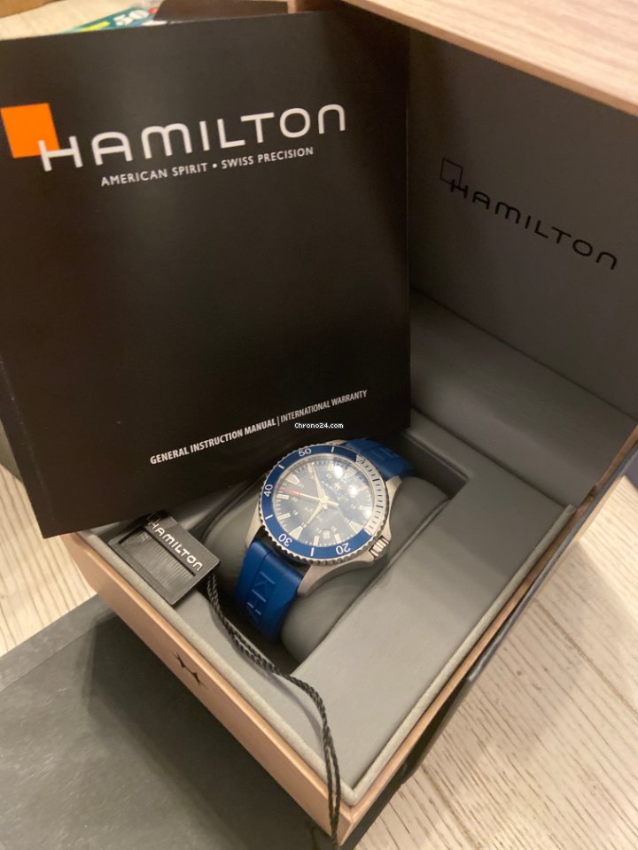 IMG_9081 Hamilton Khaki Navy Scuba Mens watch Unisex Automatic Steel H82345341 Replica 7