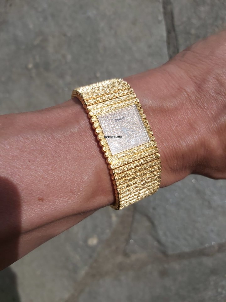 Piaget Emperador Mens watch Unisex Manual winding Yellow gold 9131 C 16 Replica 7