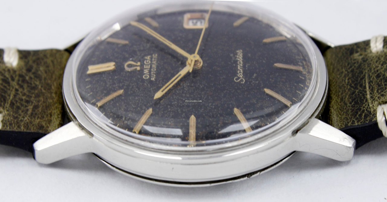 IMG_9081 Omega Seamaster Mens watch Unisex Automatic Steel 165.002 Replica 7