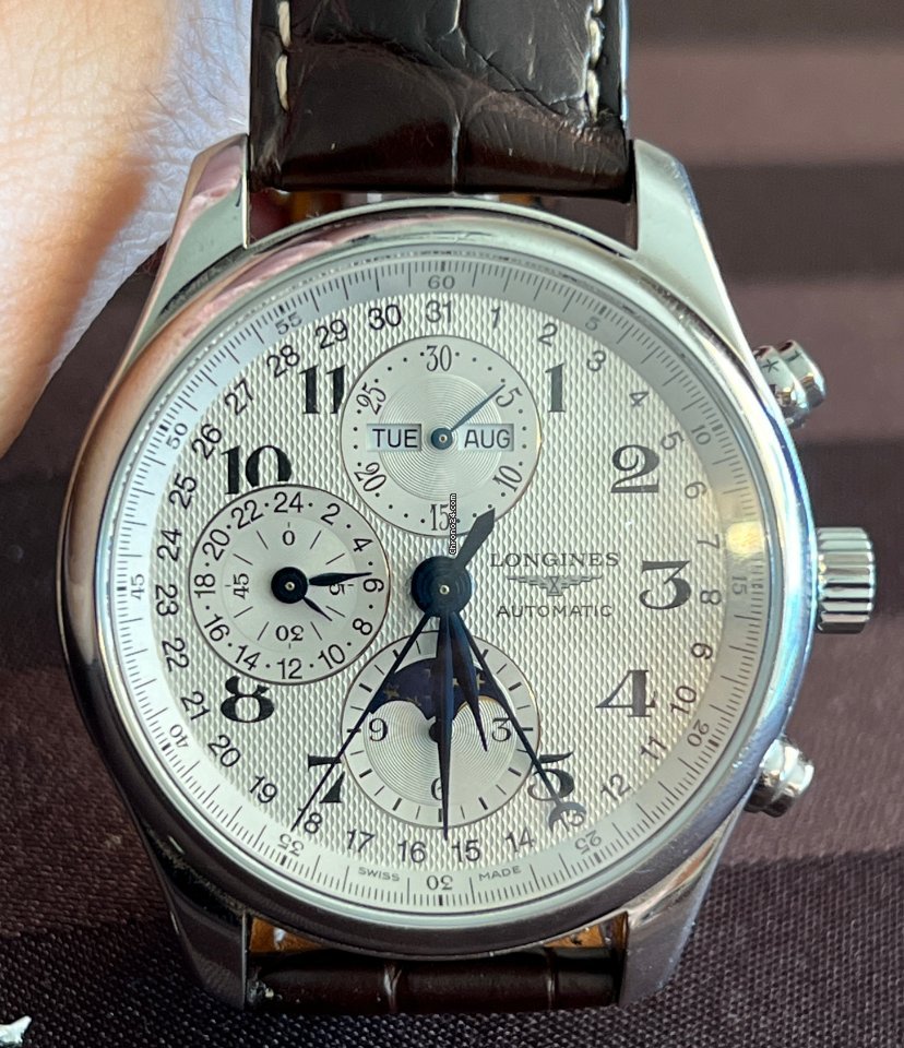 IMG_9081 Longines Master Collection Mens watch Unisex Automatic Steel L2.773.4.78.3 Replica 7