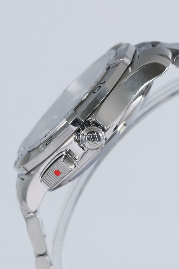 IMG_9081 TAG Heuer Aquaracer 300M Mens watch Unisex Quartz Steel WAF111Z.BA0801 Replica 7
