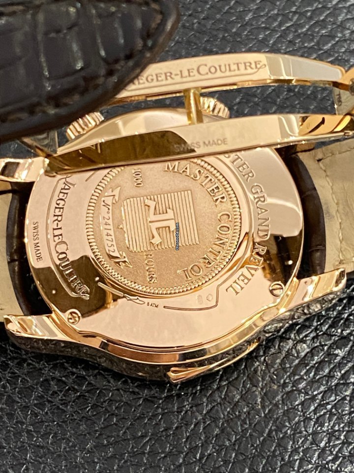 IMG_9081 Jaeger-LeCoultre Master Grand Reveil Mens watch Unisex Automatic Rose gold Q163247A Replica 7