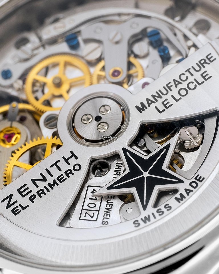 Zenith El Primero 410 Mens watch Unisex Automatic Steel 03.2097.410 51.C700 Replica 7
