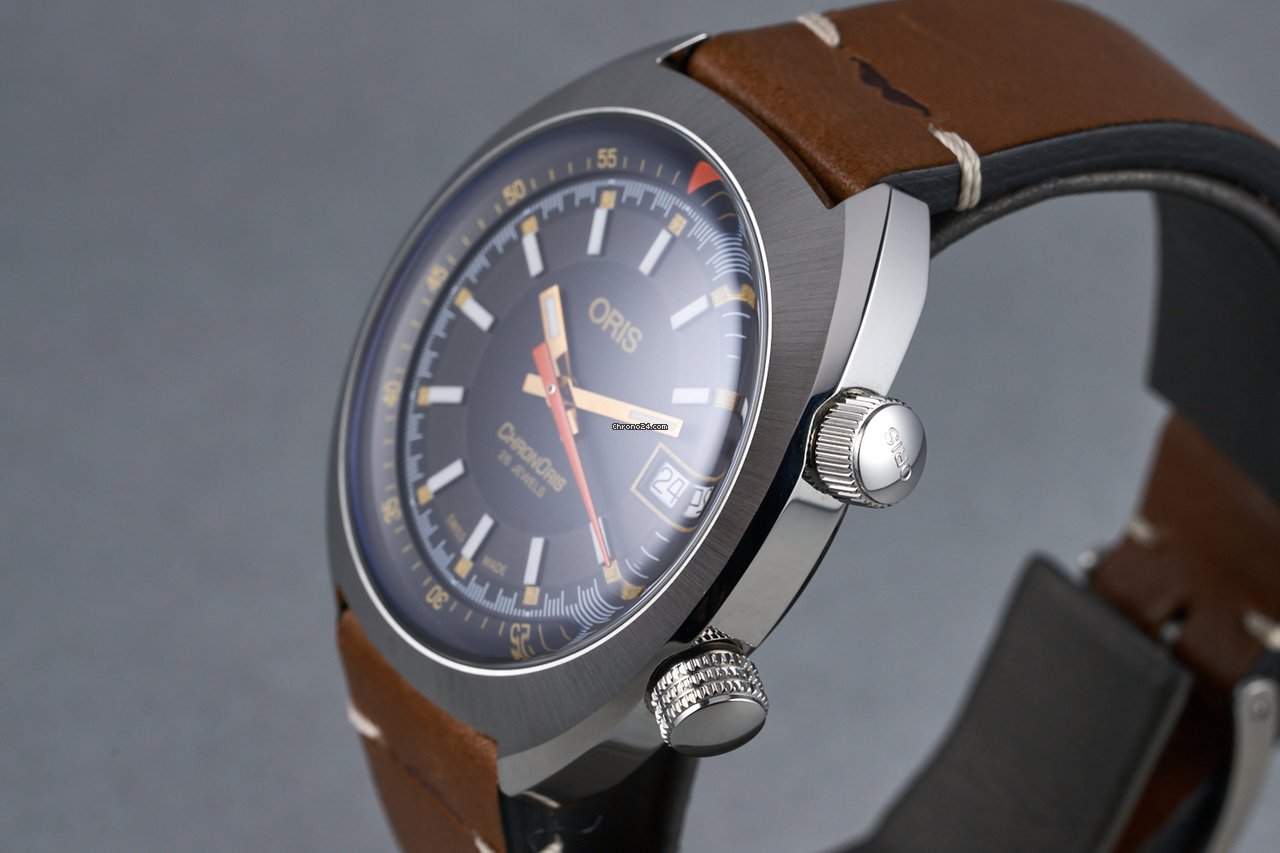 IMG_9081 Oris Chronoris Mens watch Unisex Automatic Steel 01 733 7737 4034-Set LS Replica 7