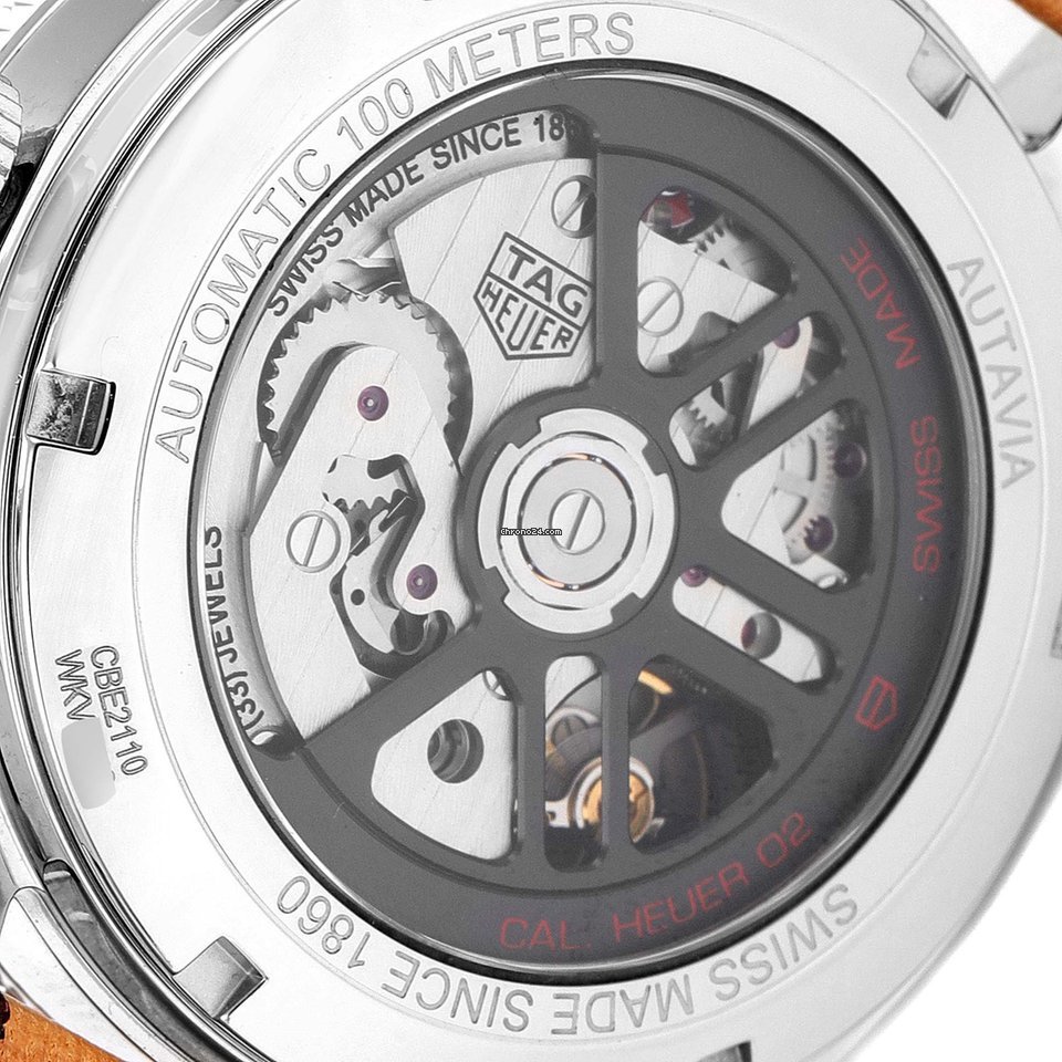 IMG_9081 TAG Heuer Autavia Mens watch Unisex Automatic Steel CBE2110.FC8226 Replica 7