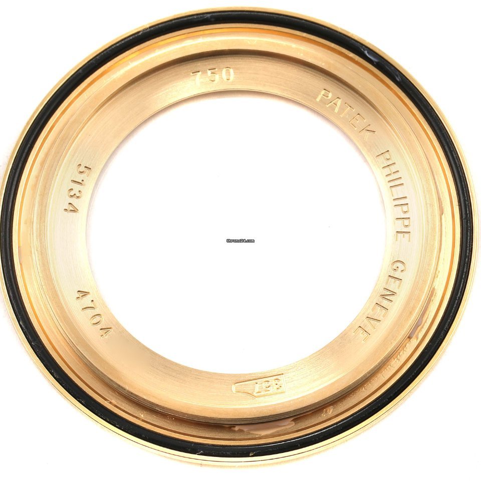 IMG_9081 Patek Philippe Travel Time Mens watch Unisex Manual winding Yellow gold 5134J Replica 7