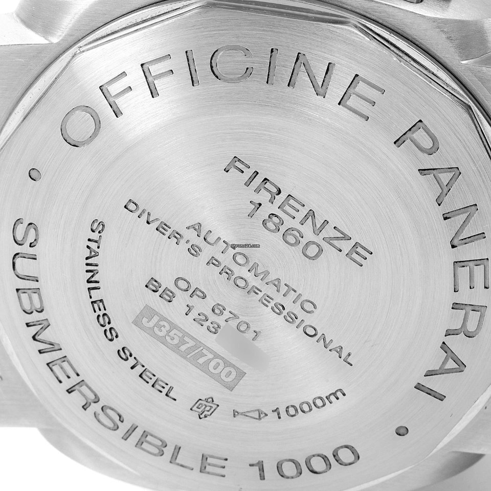 IMG_9081 Panerai Luminor 1950 Mens watch Unisex Automatic Titanium PAM00243 Replica 7
