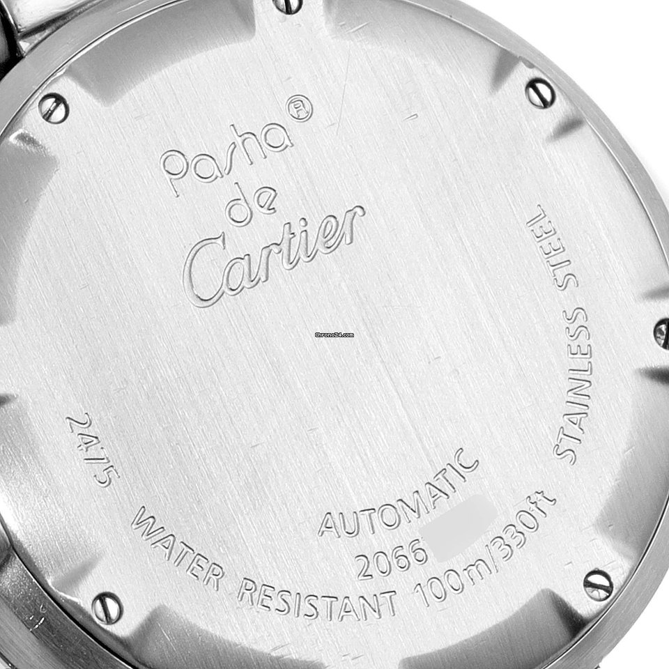 IMG_9081 Cartier Pasha C Mens watch Unisex Automatic Steel W31055M7 Replica 7
