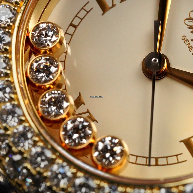 IMG_9081 Chopard Happy Sport Womens watch Gold Steel 27 8274-23 Replica 7