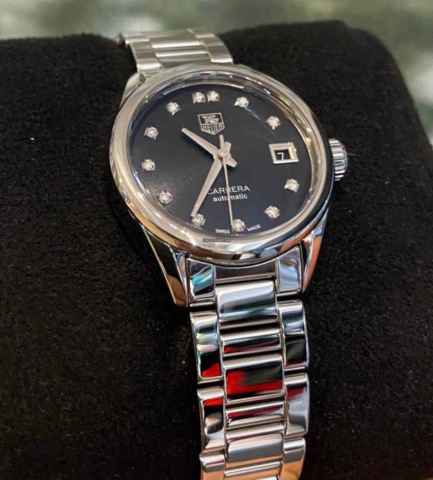 IMG_9081 TAG Heuer Carrera Lady Womens watch Automatic Steel WAR2413.BA0776 Replica 7