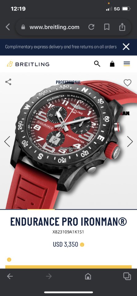 IMG_9081 Breitling Endurance Pro Mens watch Unisex Quartz X823109A1K1S1 Replica 7