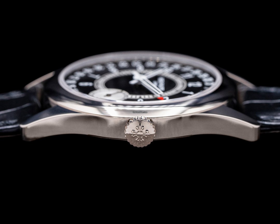 IMG_9081 Patek Philippe Calatrava Mens watch Unisex Automatic White gold 6006G-001 Replica 7