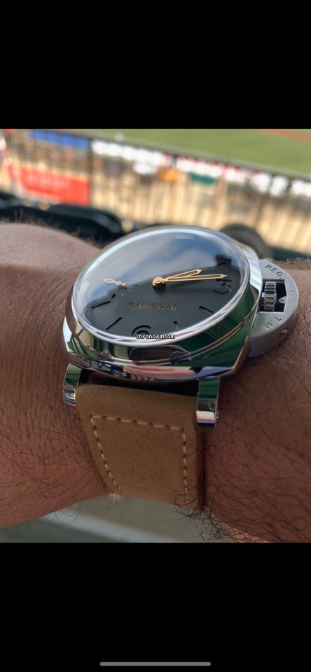Panerai Luminor Marina 1950 3 Days Mens watch Unisex Manual winding Steel PAM 00422 Replica 7