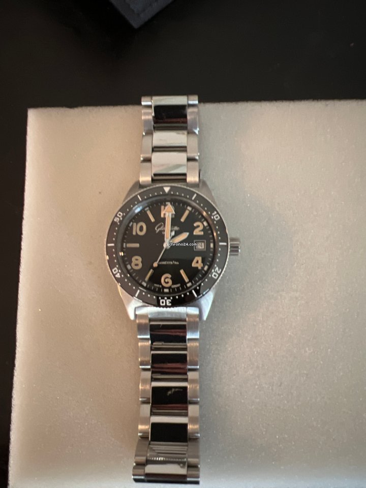 IMG_9081 Glashutte Original Mens watch Unisex Automatic Steel 1-39-11-06-80-70 Replica 7