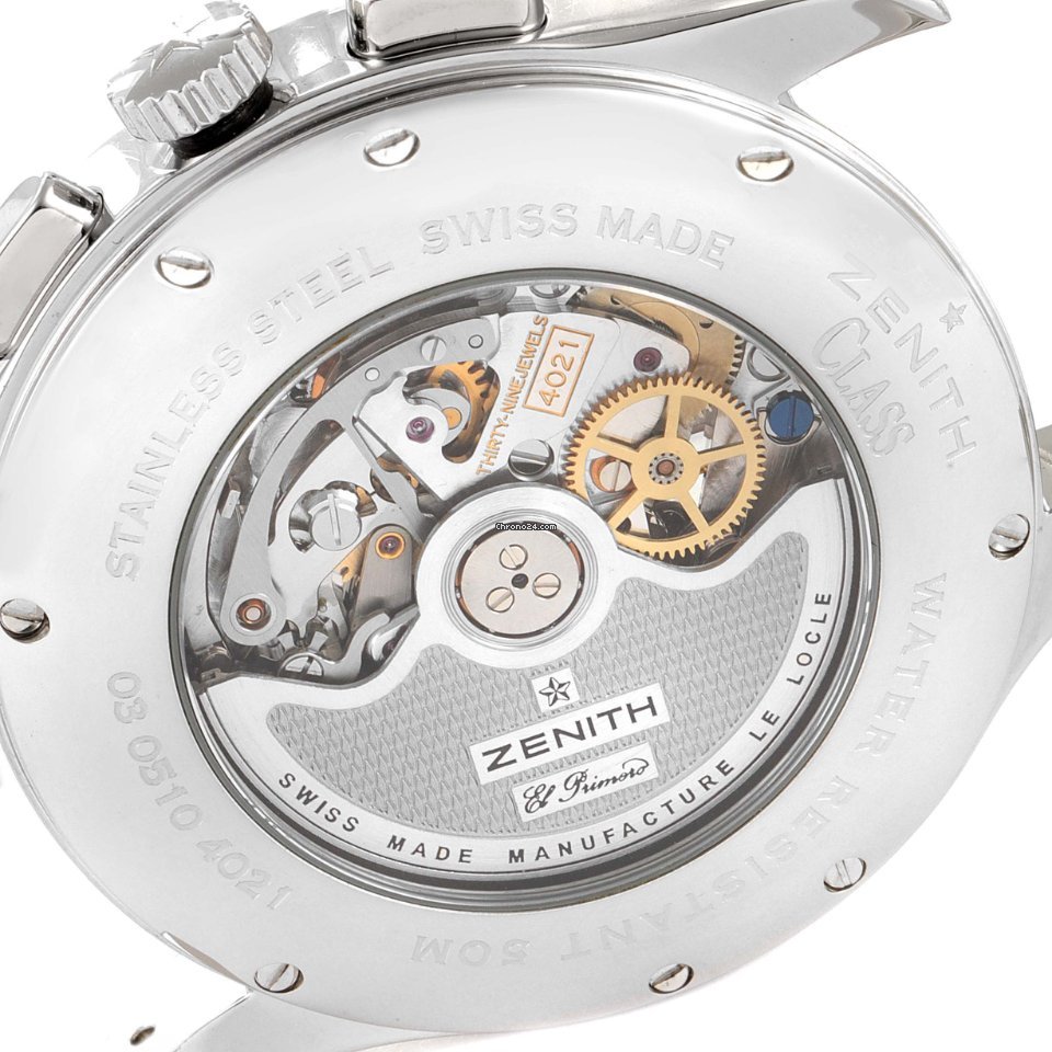 Zenith El Primero Mens watch Unisex Automatic Steel 03.0510.4021 01.C492 Replica 7