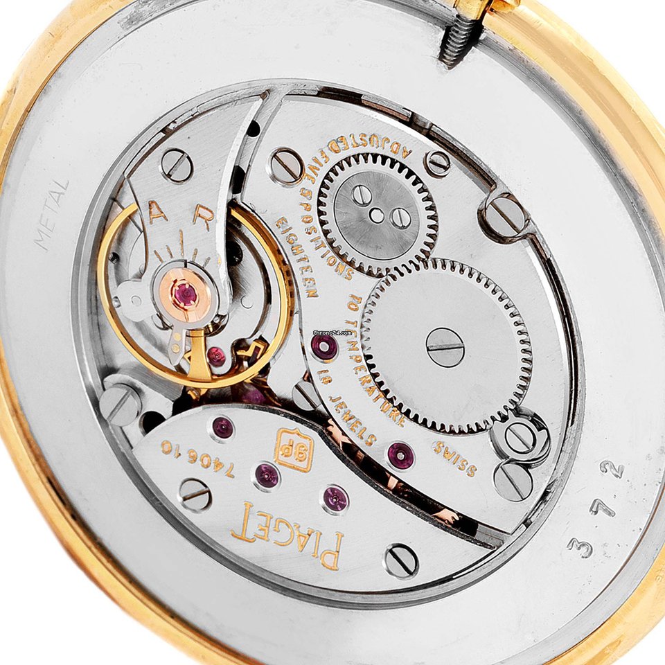 Piaget Mens watch Unisex Manual winding Yellow gold 9035 Replica 7