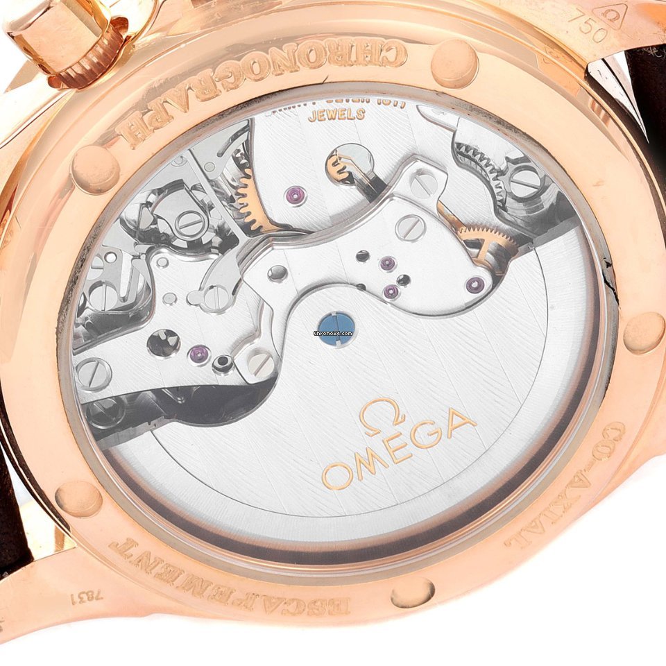 IMG_9081 Omega De Ville Co-Axial Womens watch Automatic Rose gold 4877.60.37 Replica 7