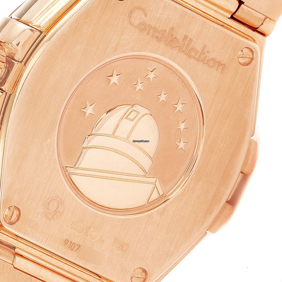 IMG_9081 Omega Constellation Quartz Womens watch Quartz Rose gold 123.55.24.60.55.005 Replica 7