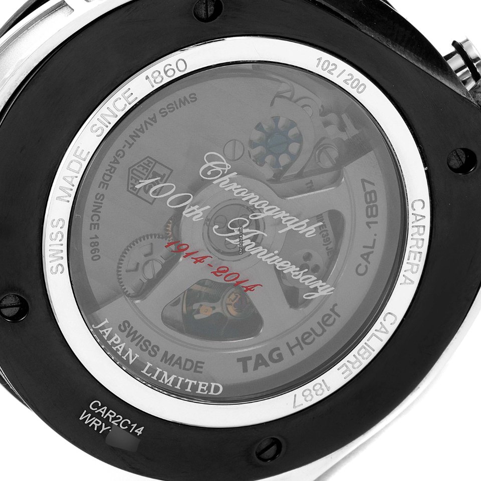 IMG_9081 TAG Heuer Carrera Calibre 1887 Mens watch Unisex Automatic Steel CAR2C14 Replica 7